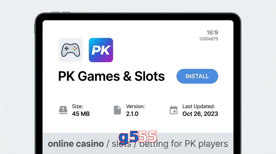 Game list for G555 gameapk section